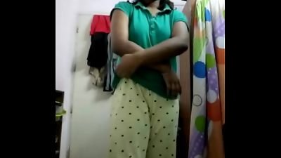 female disrobing and playing with boobs for boyfriend