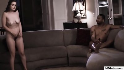 nudist couple greets babe with warm heart - Laney Grey & Penny Barber