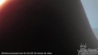 Sharlotte, no longer a virgin, let me gobble her lil' axe wound pussy