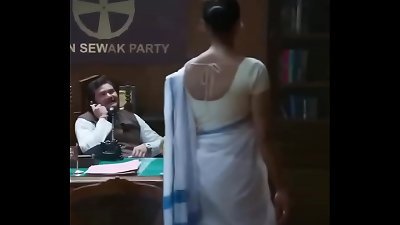 Indian man screwing his staff in office