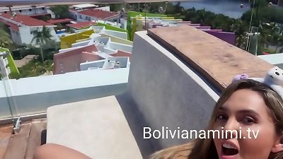 masturbating and dumping on the motel rooftop  full movie on bolivianamimi.tv