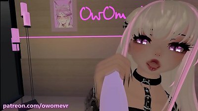 jism for Me! - gentle femdom JOI ï¸ powerful Moaning, Edging, point of view facesitting [VRchat Erp, 3 dimensional Hentai]