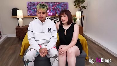 bodacious mummy deflowers an 18-year-old boy. Lucia Bianco is a highly super-naughty divorcee - FAKings