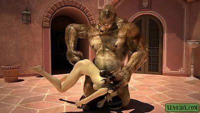 ravaged by an Ogre. 3DX wish toon