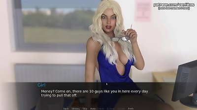Lancaster Boarding mansion | scorching blonde teen college girl with big globes masturbates off that manstick and gets it right in her tight arse for some nice anal fuck-fest and a creampie | My sexiest gameplay moments | Part #5