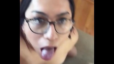 Friend's mom facial cumshot