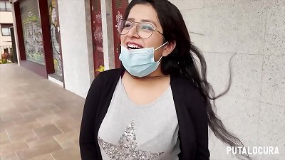 PutaLocura - innocent busty plump Dessy caught ending in highly scorching fucky-fucky