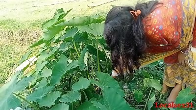Bengali Village Boudi Outdoor with young fellow With enormous ebony Dick(Official video By Localsex31)