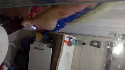 little nephew enters my bath