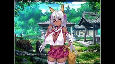 The horny Kitsune - ep two making her burst