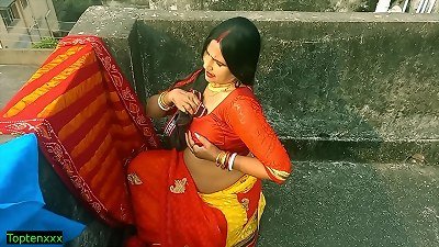 Bengali handsome milf Bhabhi warm hook-up with guiltless gorgeous bengali nubile man ! amazing hot sex final sequence