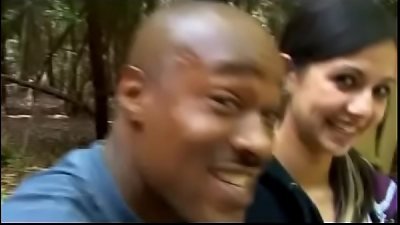 Indian jain female fucking blackman in forest