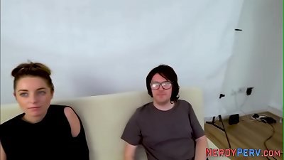 Yorkshire guy spunks face