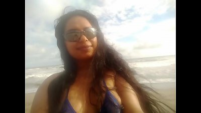 Meche Candela "EROTIC STORY" massaged On The Beach and motel In Acapulco