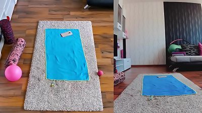 intense dual cam bare Yoga Session! You Won't Believe What Happens Next!