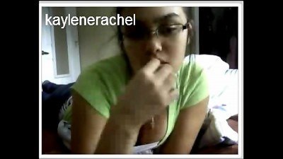 Kaylene Rachel showcases her perfect tits on tinychat